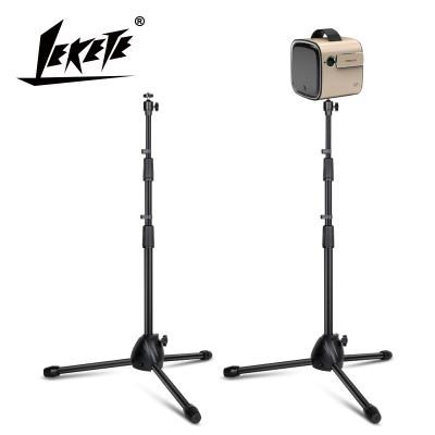 China LEKETE LKT-817 Projector/Camera Floor Adjustable Foldable Desktop Stand Projector Stand Mobile Tripod Stand with Tray for sale