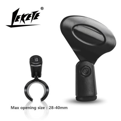 China LEKETE LKT-A3 Microphone Shock Absorption Clip Clip Microphone Standard Plastic U-shaped Microphone Clamp for sale