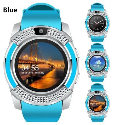 China MP3 Playback Color Smartwatch Heart Rate Blood Pressure Smartwatch For Android IOS Better Than V8 Lemfo Smartwatches for sale