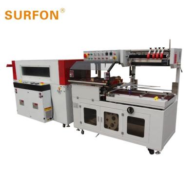 China Chemical Skin Care Cream And Film L Sealer Wrap Cosmetics Boxes POF Shrink Machine for sale