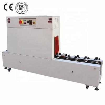 China Chemical Cleaning Products Bottles Sleeve Label Shrink Tunnel Semi-automatic Packing Machine for sale