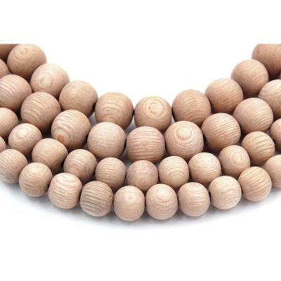 China Natural Authentic Stone 8mm Rosewood Beads Strands For Bracelet Necklace Jewelry Making for sale