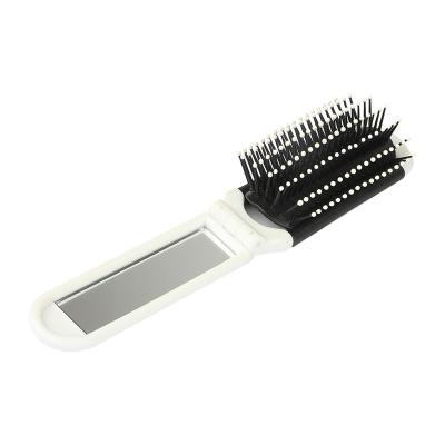 China Manufacturer direct selling Nondisposable plastic, portable with folding travel comb, wear straight hair and curly hair to prevent static ele for sale