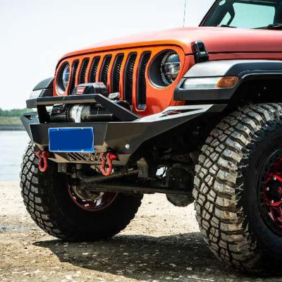 China Factory Outlet Aluminum Alloy Front Bumper For Jeep JL Challenger Car Bumper for sale