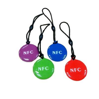 China Metal Epoxy Nfc Tag Bump Waterproof / Waterproof Programmable NDEF RFID Sticker Anti for sale