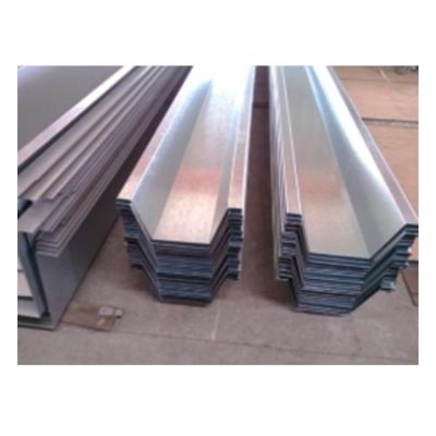 China Metal industrial high quality building materials bending roof gutter stainless steel roof gutter price for sale