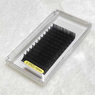 China Natural Korean Individual Mink Lashes Private Label Camellia Eyelash Extensions Success Camellia Volume Eyelash for sale