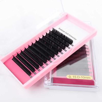 China Factory Direct Sale Super Flexible Lash Extension Grafting Eyelash Individual Eyelash Extension 3d Mink Lash Extension Tray for sale