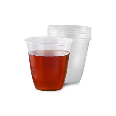 China 7oz Disposable Airline Plastic PP Disposable Cup Drink Cups Microwavable for sale