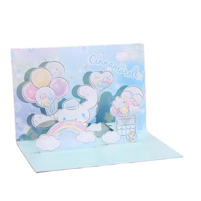 China Europe Smiles Hello Kitty Series Cartoon Greeting Cards with Official Authorization for sale