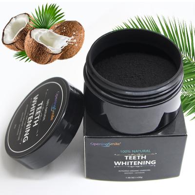 China Charcoal Powder OEM /ODM Oral Care Activated Teeth Whitening Private Label Beauty Bleaching Activated Charcoal Toothpaste Dental Powder for sale