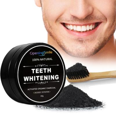 China Charcoal Powder Oral Care Activated Teeth Whitening Charcoal Powder Food Grade Teeth Whitening Activated Charcoal Tooth Powder for sale