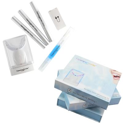 China Snow White Smile Home Wireless Teeth Whitening Kit 32 Light 2ml Led Whitening Pen Aluminum Teeth Whitening Kits Private Label 4*20*17.5cm for sale