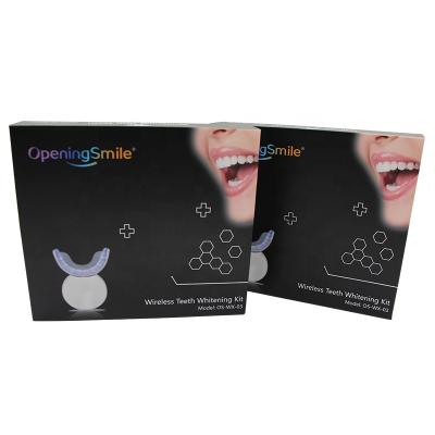 China New Design Food Grade Snow Teeth OpeningSmile Whitening Kit With 32 Led Light For Sensitive Teeth 20*17.5*4 for sale