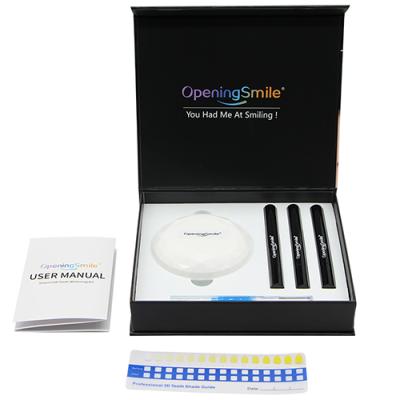 China Teeth Whitening Kits For Led Teeth Bleaching Light Teeth Whitening Kit Tooth System No Logo Blank Whitening For Smokers 20*17.5*4 for sale