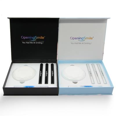 China OpeningSmile Box Luxury Package Private Logo Directly Connected To Mobile Phone Use LED Teeth Whitening Kit 20*17.5*4 for sale