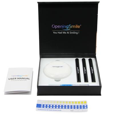 China 2021 Hot Sale Amazon New Products Private Label Phone Whitening Kit 16 Led Lights To Gel Pen Teeth Whitening Kit 20*17.5*4 for sale