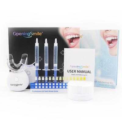 China 2021 Logo Tooth Bleaching Kit Led Light Private Gel Park Teeth Whitening Kit Teeth Whitening Led Lamp 20*17.5*4 for sale