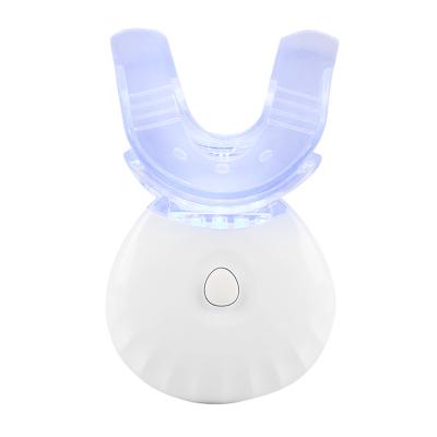 China Wholesale Custom Logo Reusable Teeth Whitening Light Blue 5pcs Led Light Remove Stains Teeth Whitening Led Kit for sale