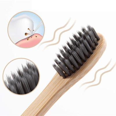 China Type aux. Hot Selling Eco Friendly Biodegradable U Shape Travel Baby Kids Bamboo Toothbrush for sale