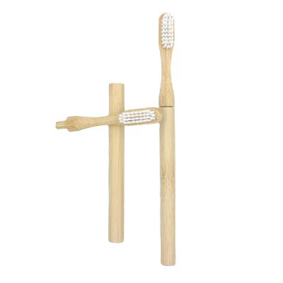 China Wholesale Eco Toothbrush Biodegradable Bamboo Heads Detachable Vegan Bamboo Toothbrush for sale