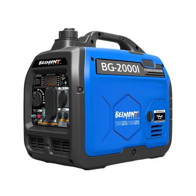 China BG-2000Q Mini 1.8KW 2KW Promotional Price Portable Super Silent Lightweight Gasoline Generator BG-2000IS for sale