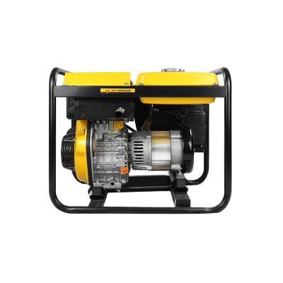 China BJM2500E Portable Newcomer 50 Hz 60 Hz 2 KW 1.7 KW 1 Phase Air Cooled Open Frame Diesel Generator for sale