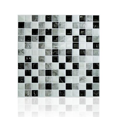 China Modern High Quality 3d Mosaic Decoration Skin And Stick Smart Self Adhesive Tiles And Marbles for sale