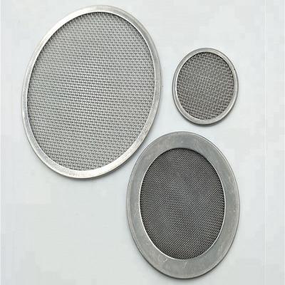 China Custom 0.5 75 Microns Inconel Nickel Ss Stainless Steel Metal Sintered Bronze Filter Disc for sale