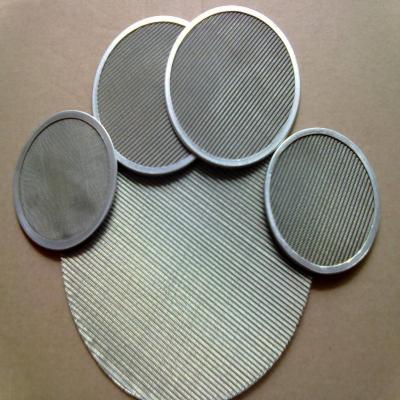 China Filter Disc BOPET Stainless Steel Polymer Leaf Disc Filter for sale