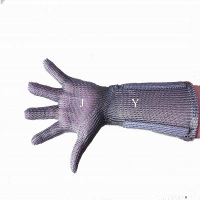 China 316L CE Approved Stainless Steel Long Gloves with Extension Sleeve 8cm 15cm and 19cm, 22cm for sale