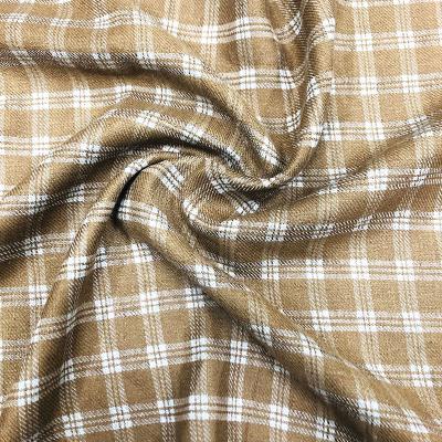 China QUICK DRY fashion selling plaid cotton and linen fabric for clothing furniture decoration for sale