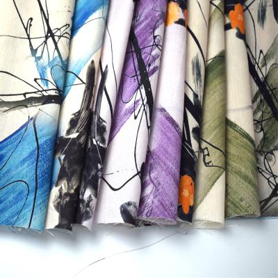 China Beautiful Blackout China Printing Polyester Fabric For Bedding Curtain And Dress for sale