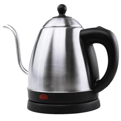 China 360 Mini Electric Kettle USA Low Color Rotation Coating High Quality Gooseneck Kettle Hot Selling Electric Kettle for sale