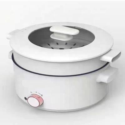 China Multifunctional Electric Cooker Electric Frying Pan Pan Tot Pot Electric Shabu Pot Boiler Pot Easily Cleaned for sale