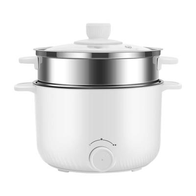 China Kitchen Sale Electric Steamer Pot to Soups Appliances 2L High Quality Multifunctional Electric Hot Pot Small Pot Multifunction Hot Pot for sale