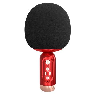 China K2 Wireless Kids Functional BT 5.0 Blue Tooth Speaker Karaoke Rechargeable Handheld Recording Wireless Microphone For Kids for sale