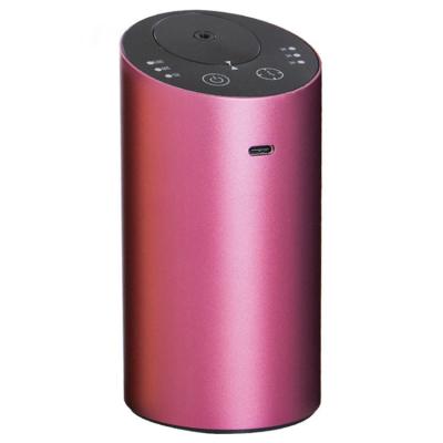 China Car Tilted Cold Device Waterless Car Aluminum Alloy Aroma Diffuser Fragrance Scent Diffuser Portable USB Charging for sale