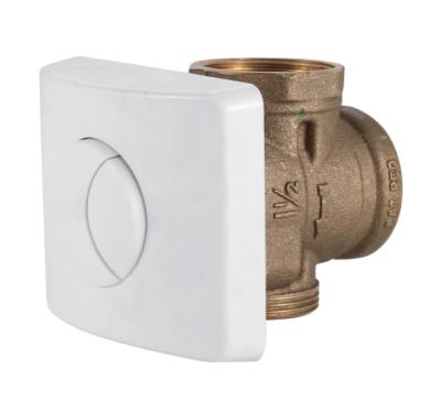 China Modern High Quality Manufacturing Self Closing Concealed Toilet Flush Valve Double for sale