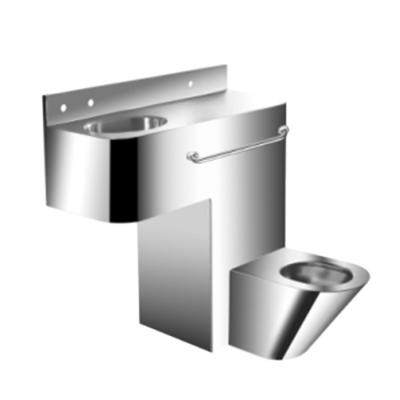 China Double-Flow Competitive Price Combo Toilet and Sink for sale