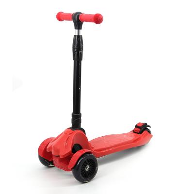 China 2020 Cheap Kid Factory Direct Sale Kick Scooters With 3 Ignition Wheels For Kid Toy for sale