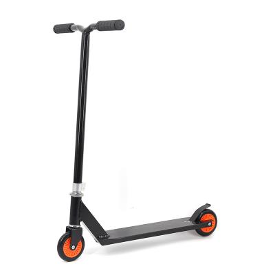 China PU oxelo 2 wheel hand brake kick scooter freestyle adult adult stunt scooter pro stand up scooter ALUMINUM for sale