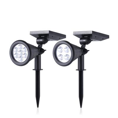 China High Quality Ip65 4led 7led ABS Solar Light Waterproof Outdoor Solar Garden Light for sale