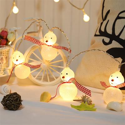 China Cute Santa Decoration 10 20 30 LED Christmas Tree USB Led Decorations String Light Led Christmas Lights for sale