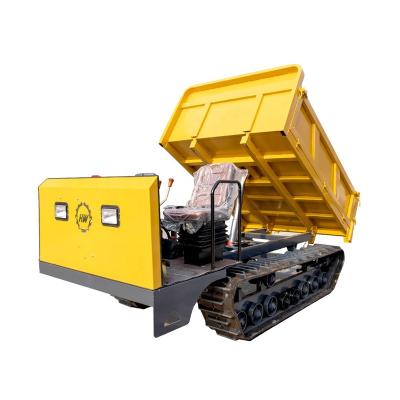 China HW3000L dump dump crawler unloader hydraulic lift hydraulic crawler small diesel transport truck for sale for sale