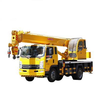 China TRUCK CRANE double cabin crane truck loading 12ton 16ton hydraulic boom truck in municipal works and docks for sale