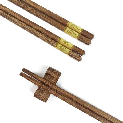 China Viable Manufacturers Wholesale Cheap Wooden Chopsticks Metal Head Chopsticks Hotel Household for sale