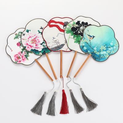 China China Transparent Handheld Fan Chinese Style Traditional Chinese Clothing Fan Decorative Gifts for sale