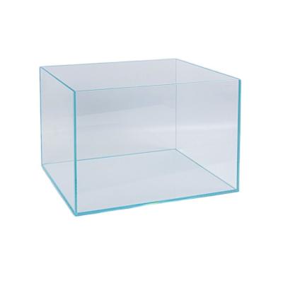 China Best Selling Competitive Price Ultra Clear Lid and Tray Square Aquarium Filter Fish Tank Square for sale