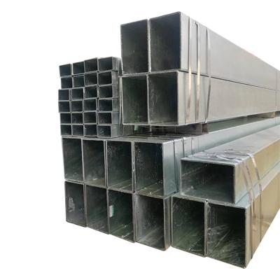 China Astm A500 En10219 Pipe Square Cavity Liquid Tube SHS Hot Dipped Galvanized RHS Square Steel Pipe for sale